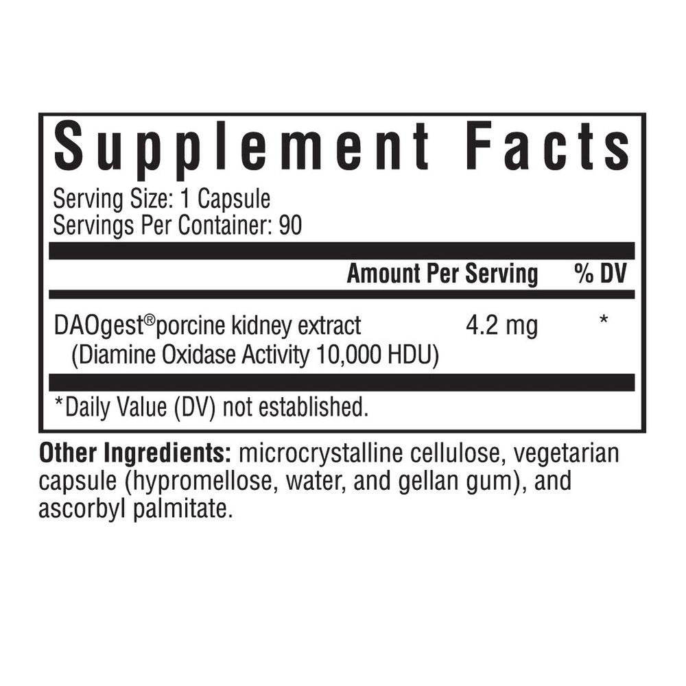 Histamine Digest | 90 Capsules | Seeking Health Ireland