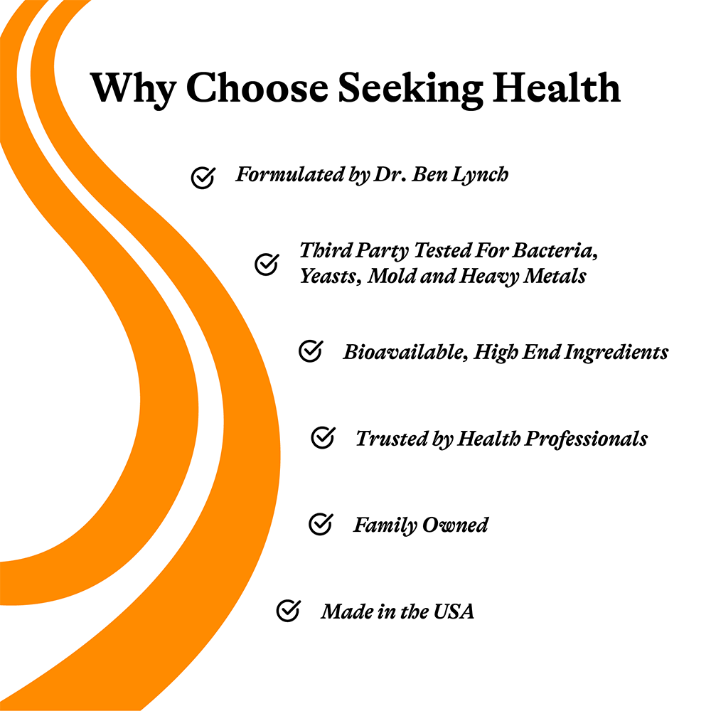 CoQ10 | 60 Capsules | Seeking Health Ireland