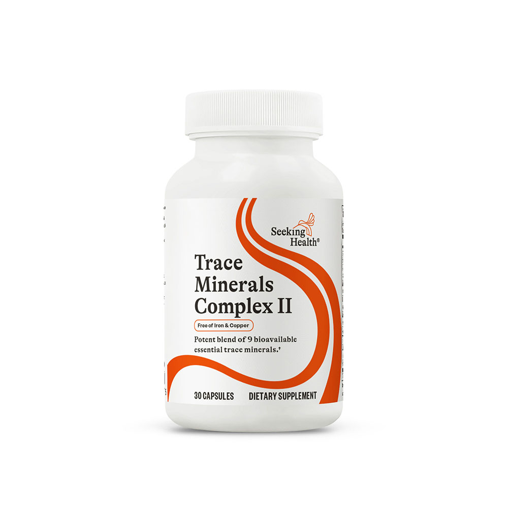 Trace Minerals Complex II | 30 Capsules | Seeking Health Ireland 