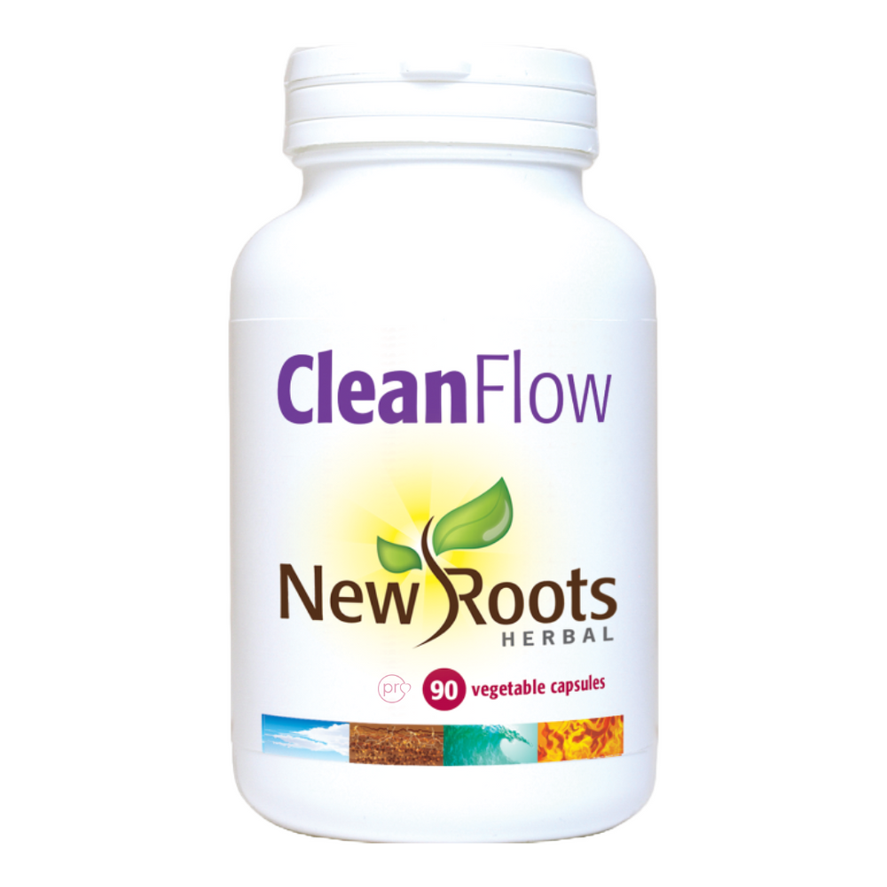 Clean Flow | 90 Veg Caps | New Roots Herbal Ireland 