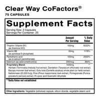 Clear Way Cofactors | 75 Capsules | Quicksilver Scientific Ireland