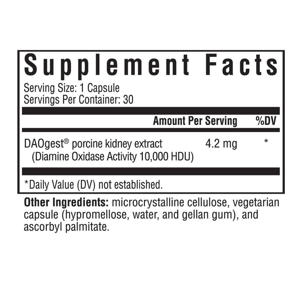 Histamine Digest 30 Capsules | Seeking Health Ireland 