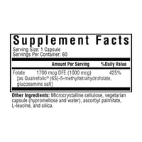 Buy L-Methylfolate 1mg | 60 Capsules | Seeking Health Ireland