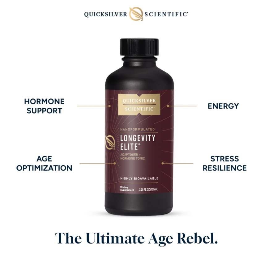 Longevity Elite 100ml | Quicksilver Scientific Ireland 